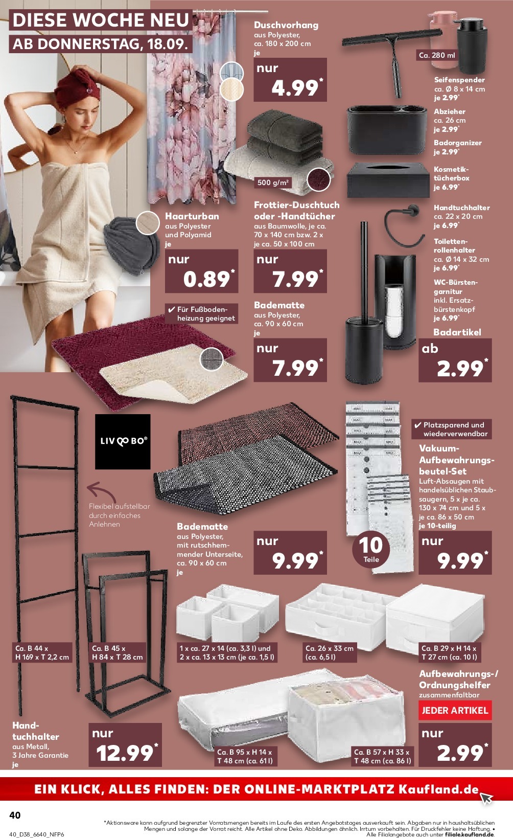 kaufland - Kaufland-Prospekt gültig vom 18.09. bis 24.09. - page: 40
