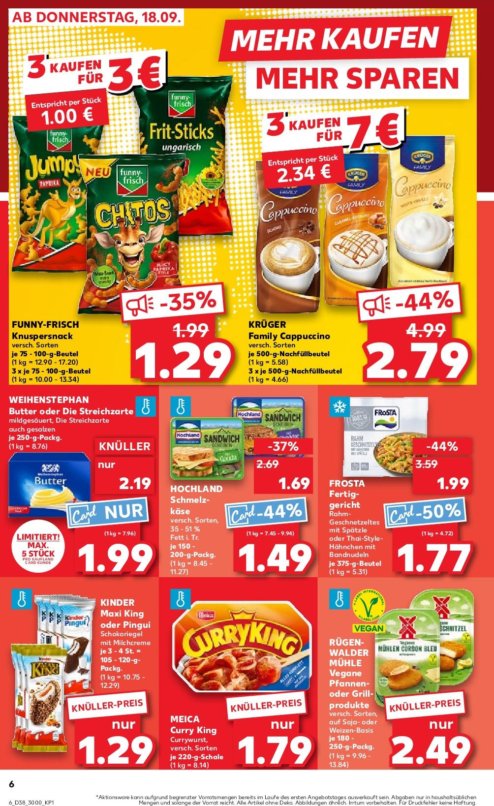 kaufland - Kaufland-Prospekt gültig vom 18.09. bis 24.09. - page: 6