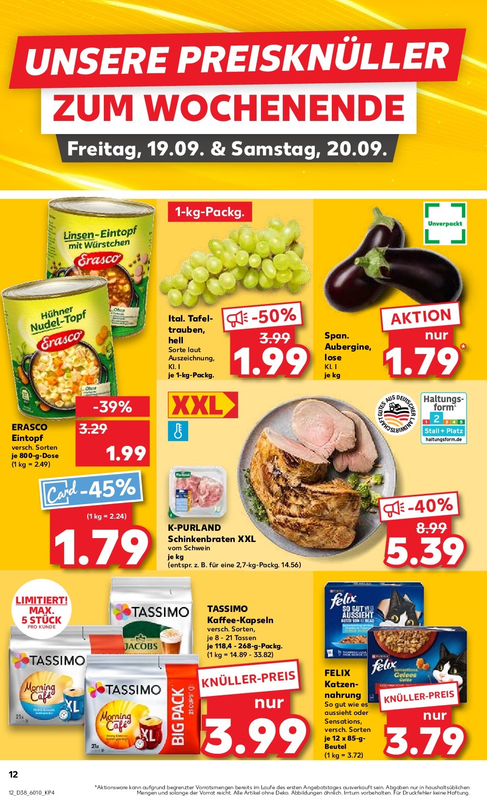 kaufland - Kaufland-Prospekt gültig vom 18.09. bis 24.09. - page: 12