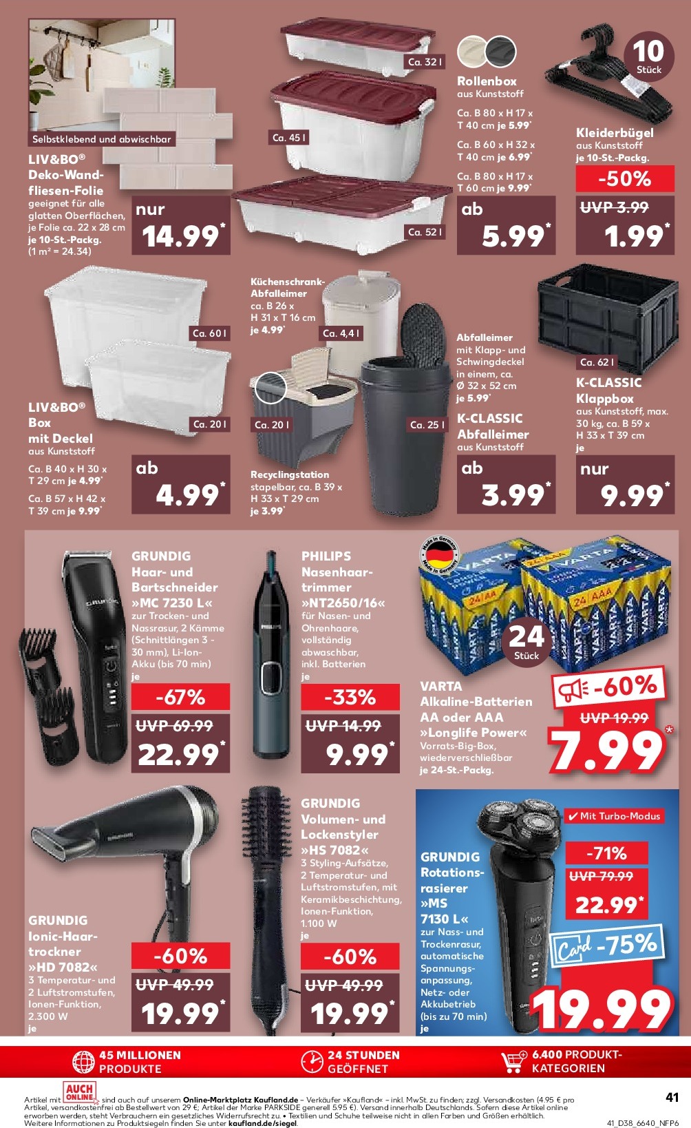 kaufland - Kaufland-Prospekt gültig vom 18.09. bis 24.09. - page: 41