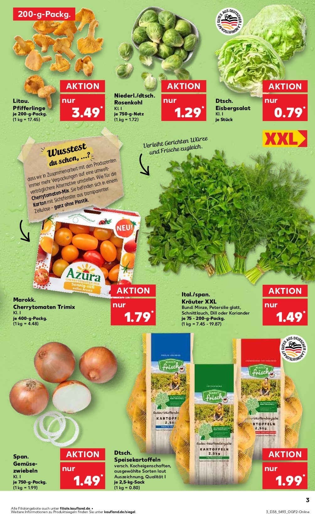 kaufland - Kaufland-Prospekt gültig vom 18.09. bis 24.09. - page: 3