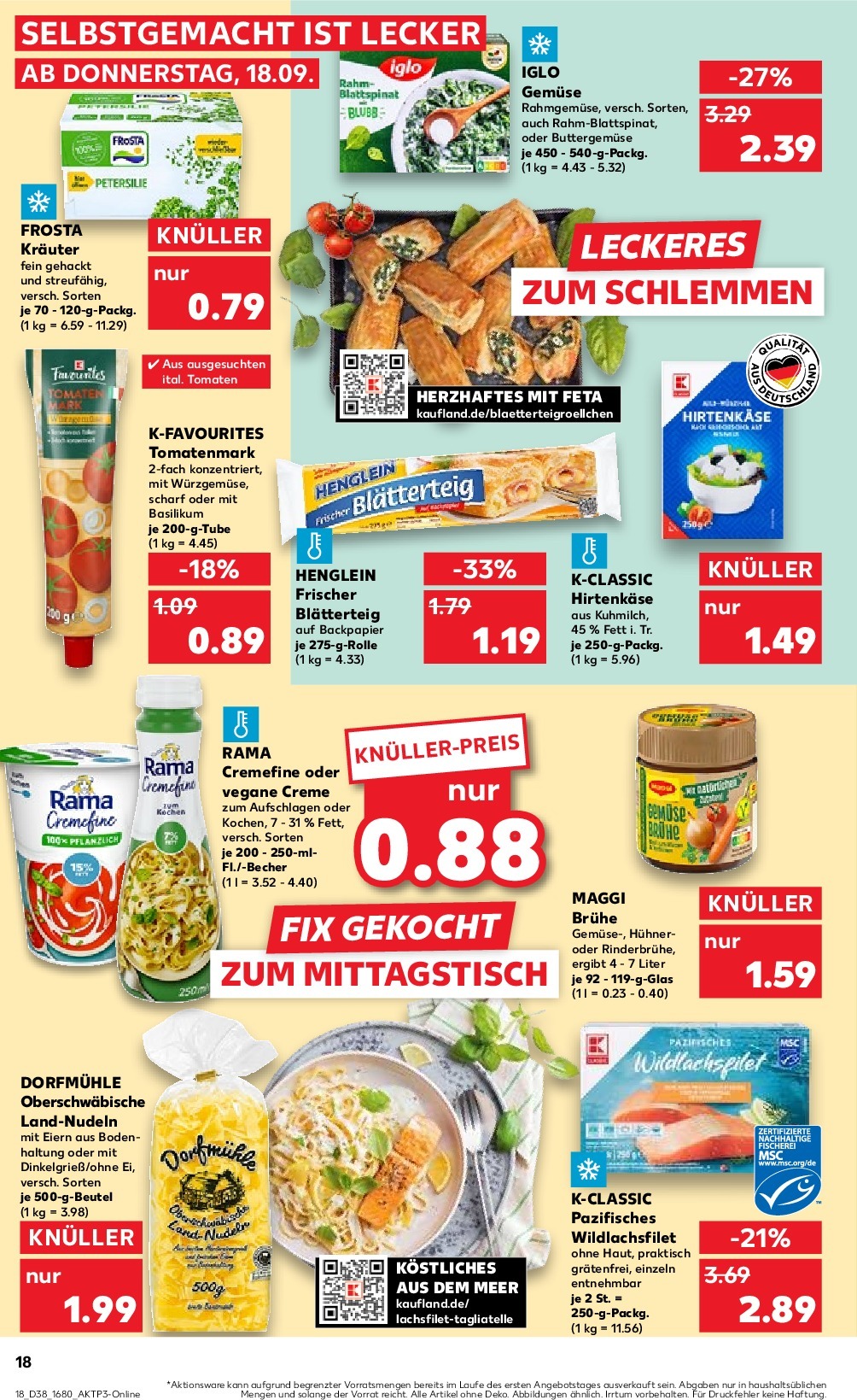 kaufland - Kaufland-Prospekt gültig vom 18.09. bis 24.09. - page: 18