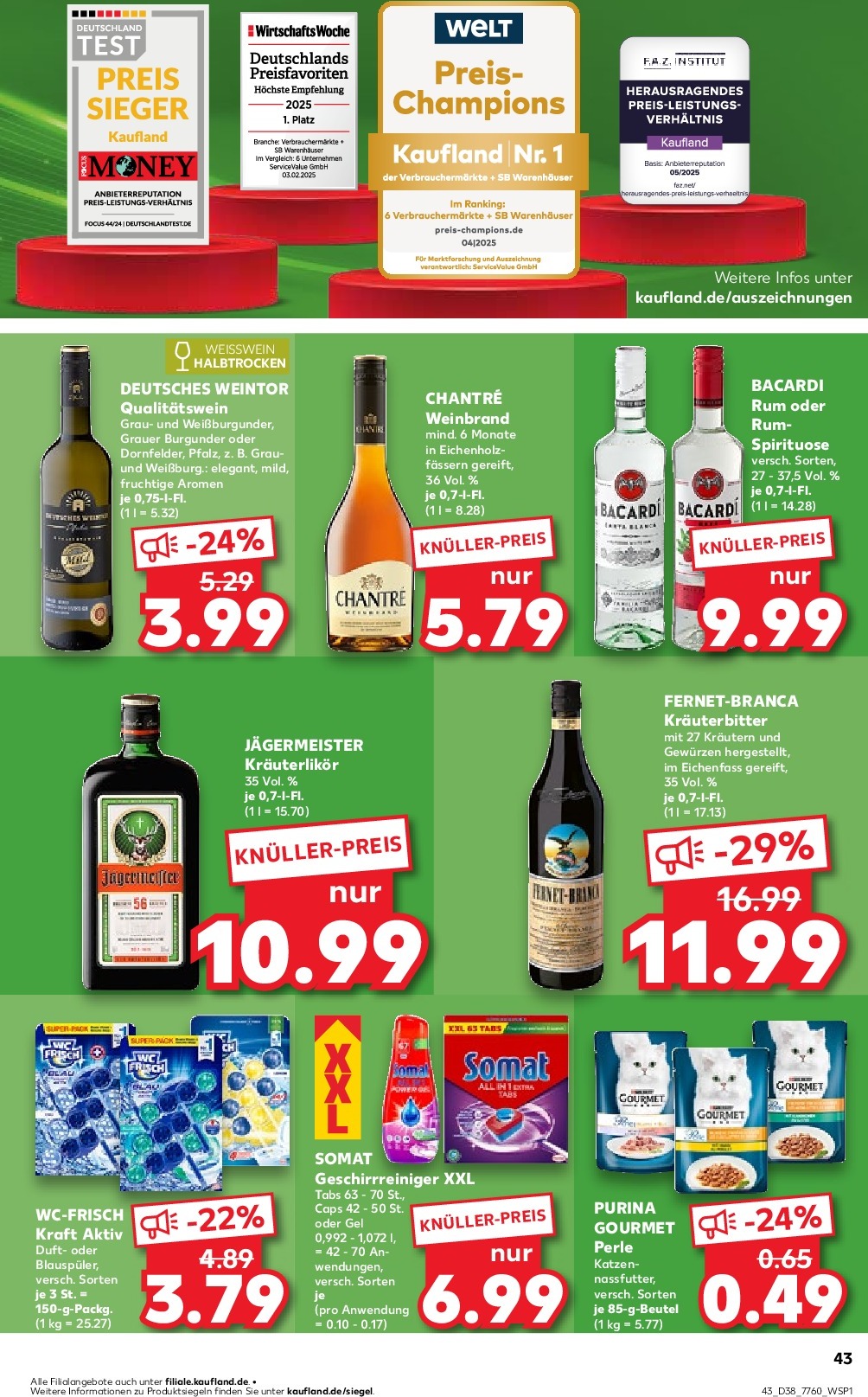 kaufland - Kaufland-Prospekt gültig vom 18.09. bis 24.09. - page: 43