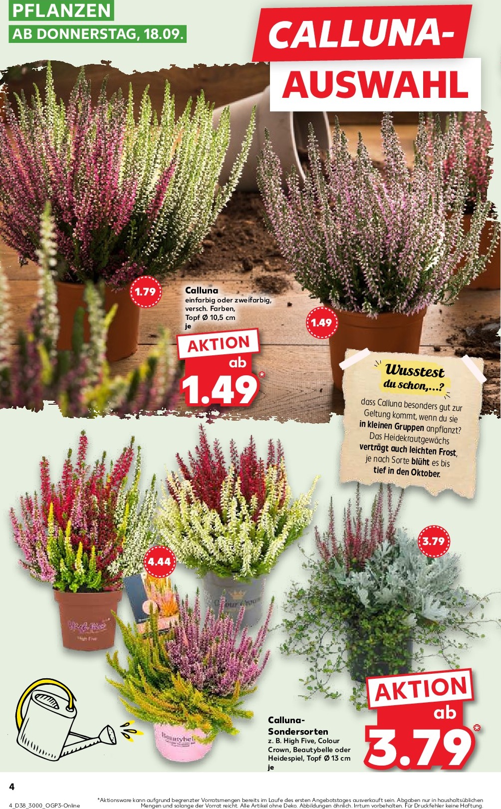 kaufland - Kaufland-Prospekt gültig vom 18.09. bis 24.09. - page: 4