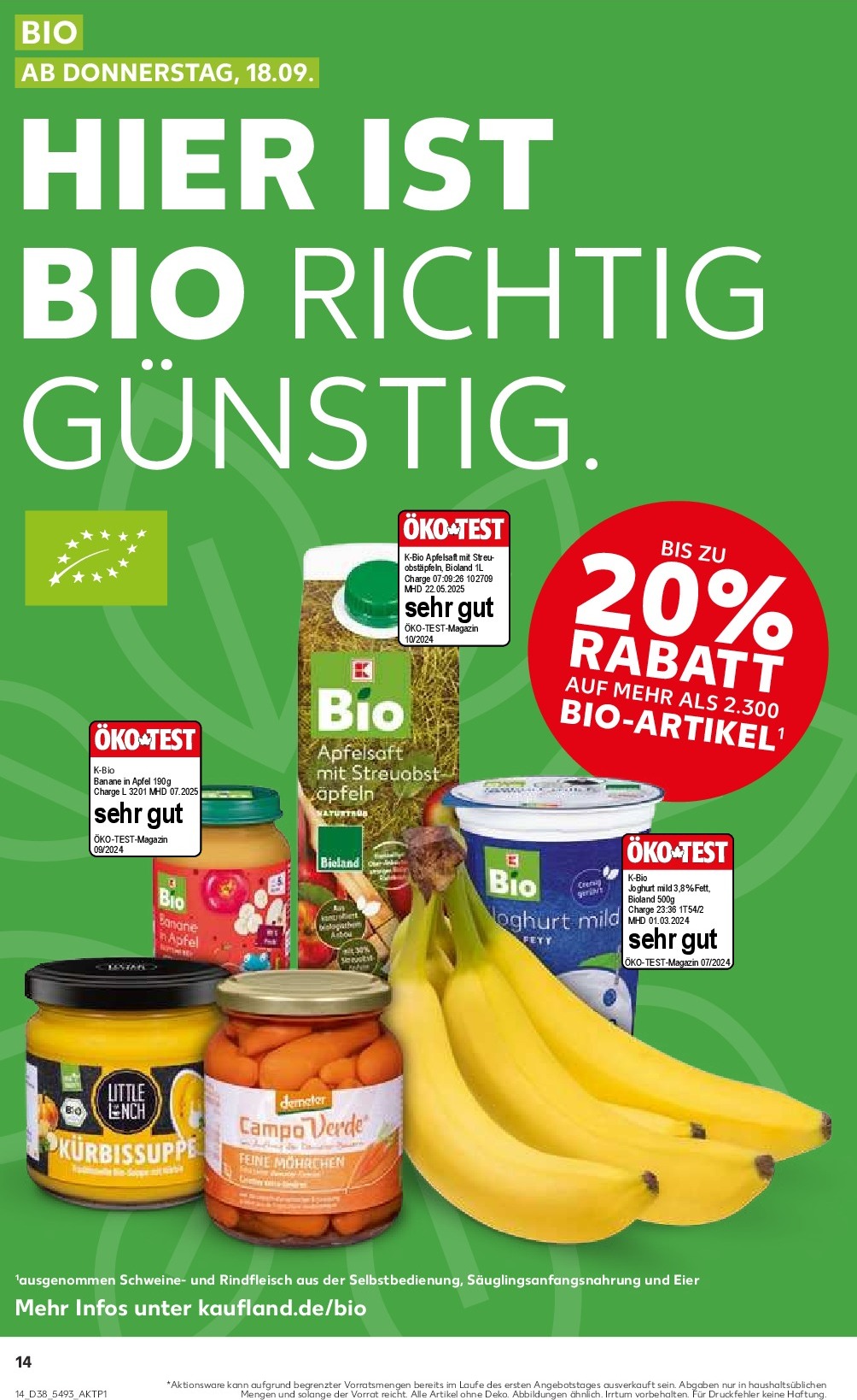 kaufland - Kaufland-Prospekt gültig vom 18.09. bis 24.09. - page: 14