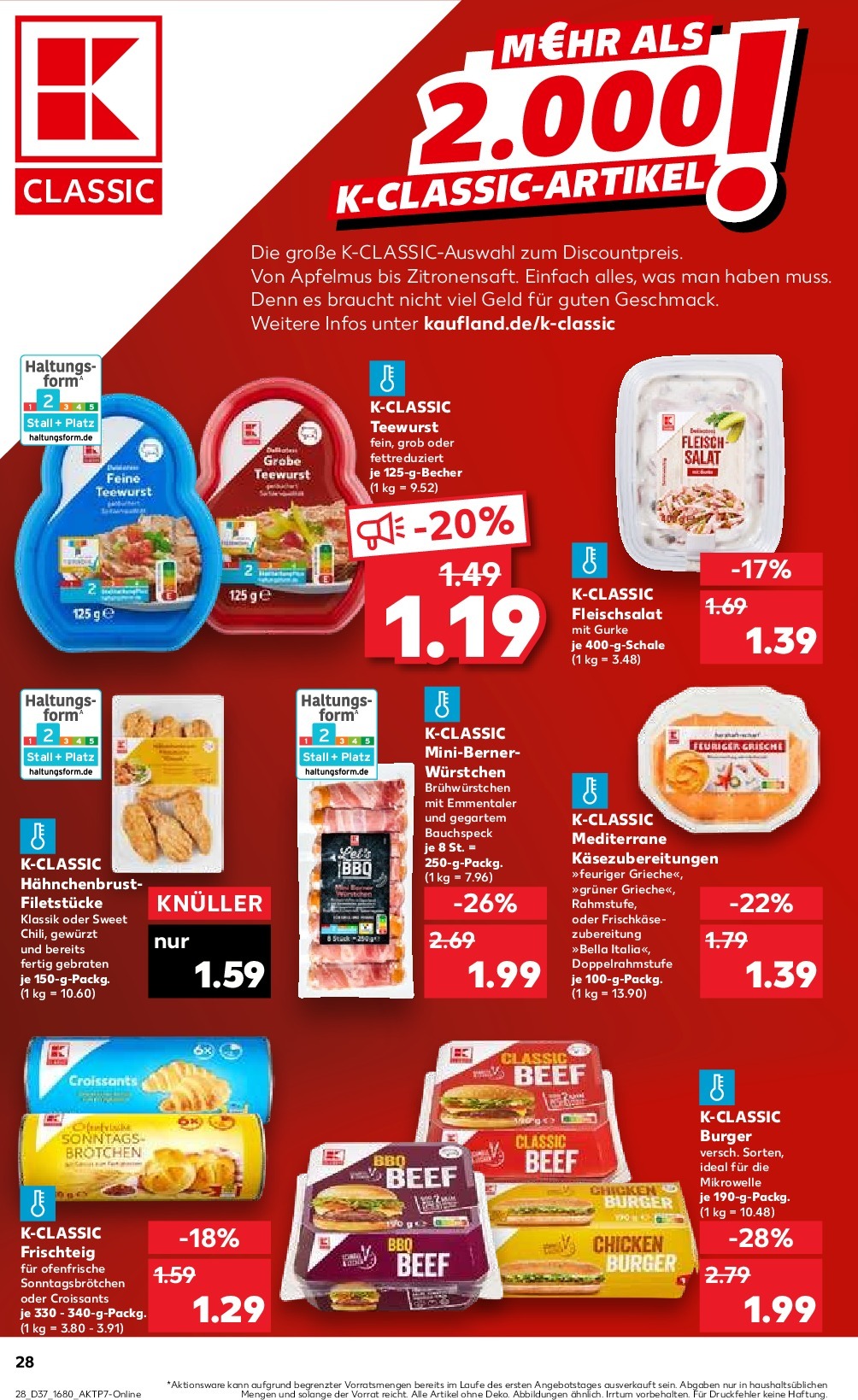 kaufland - Kaufland-Prospekt gültig vom 15.09. bis 17.09. - page: 28
