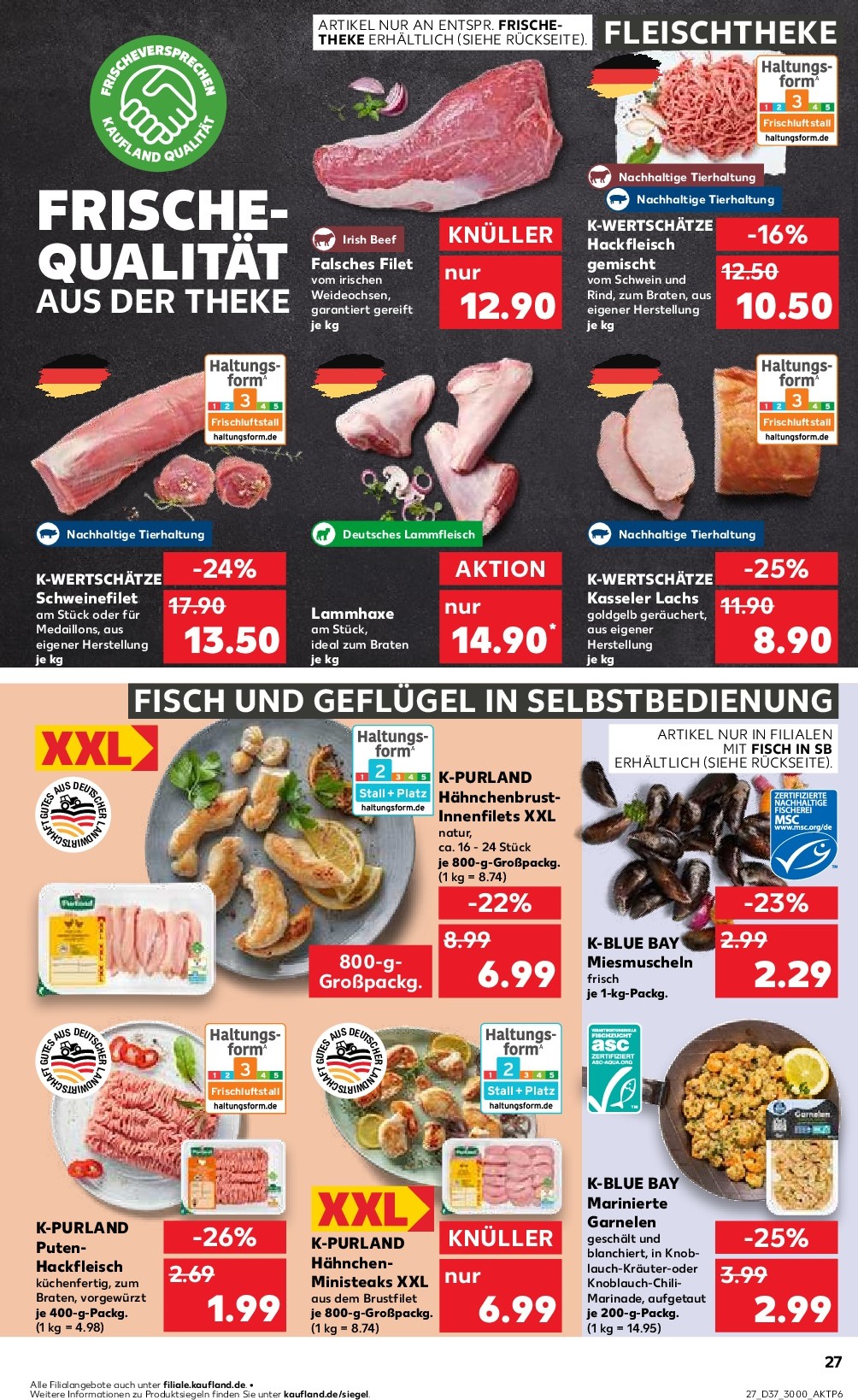 kaufland - Kaufland-Prospekt gültig vom 15.09. bis 17.09. - page: 27