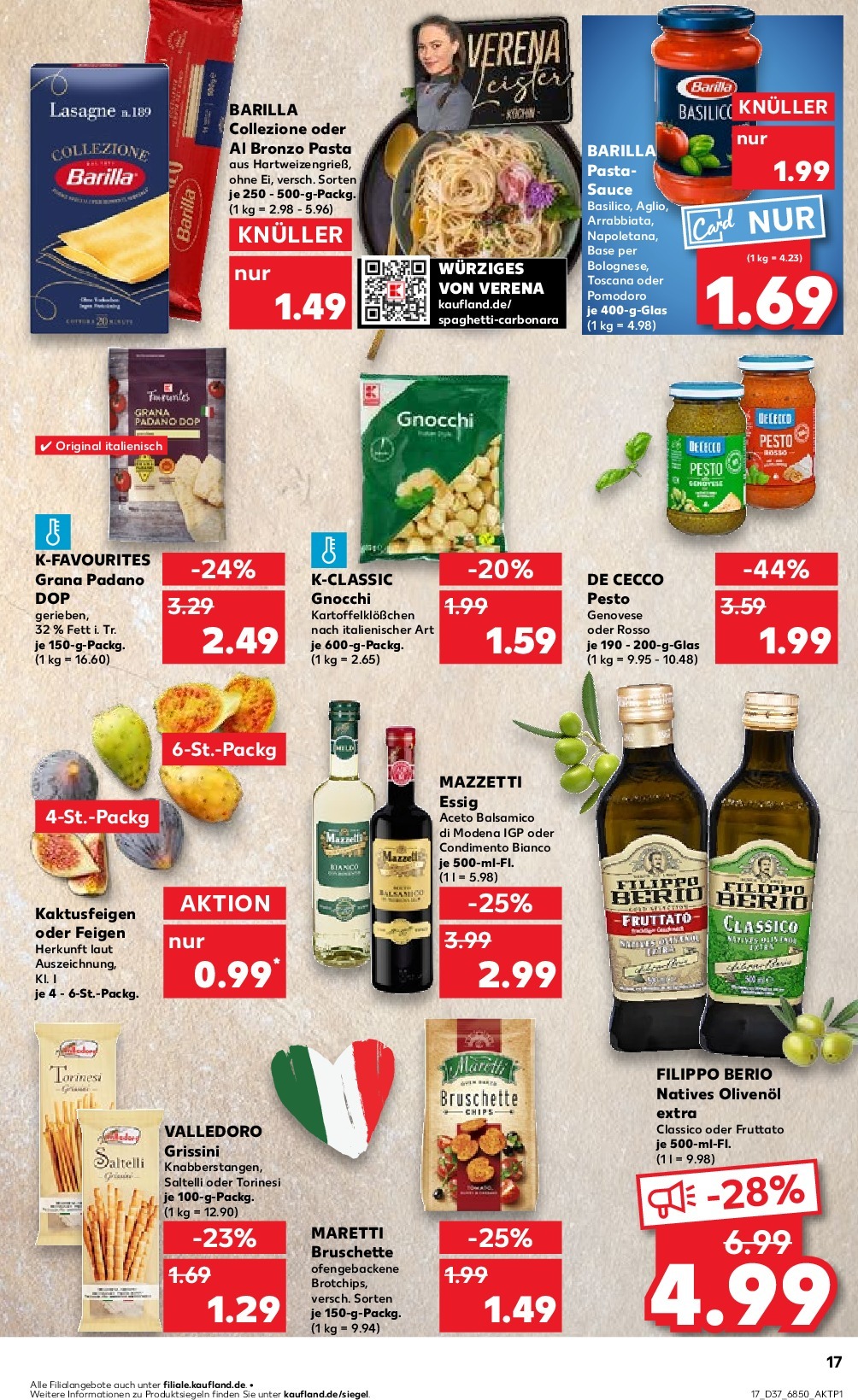kaufland - Kaufland-Prospekt gültig vom 15.09. bis 17.09. - page: 17