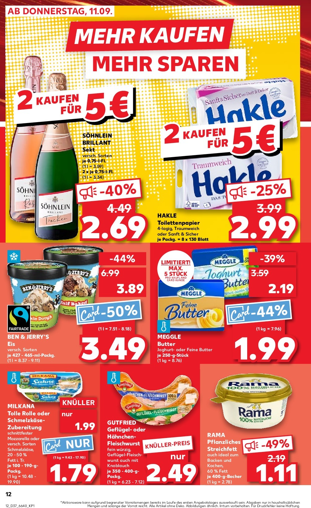 kaufland - Kaufland-Prospekt gültig vom 15.09. bis 17.09. - page: 12