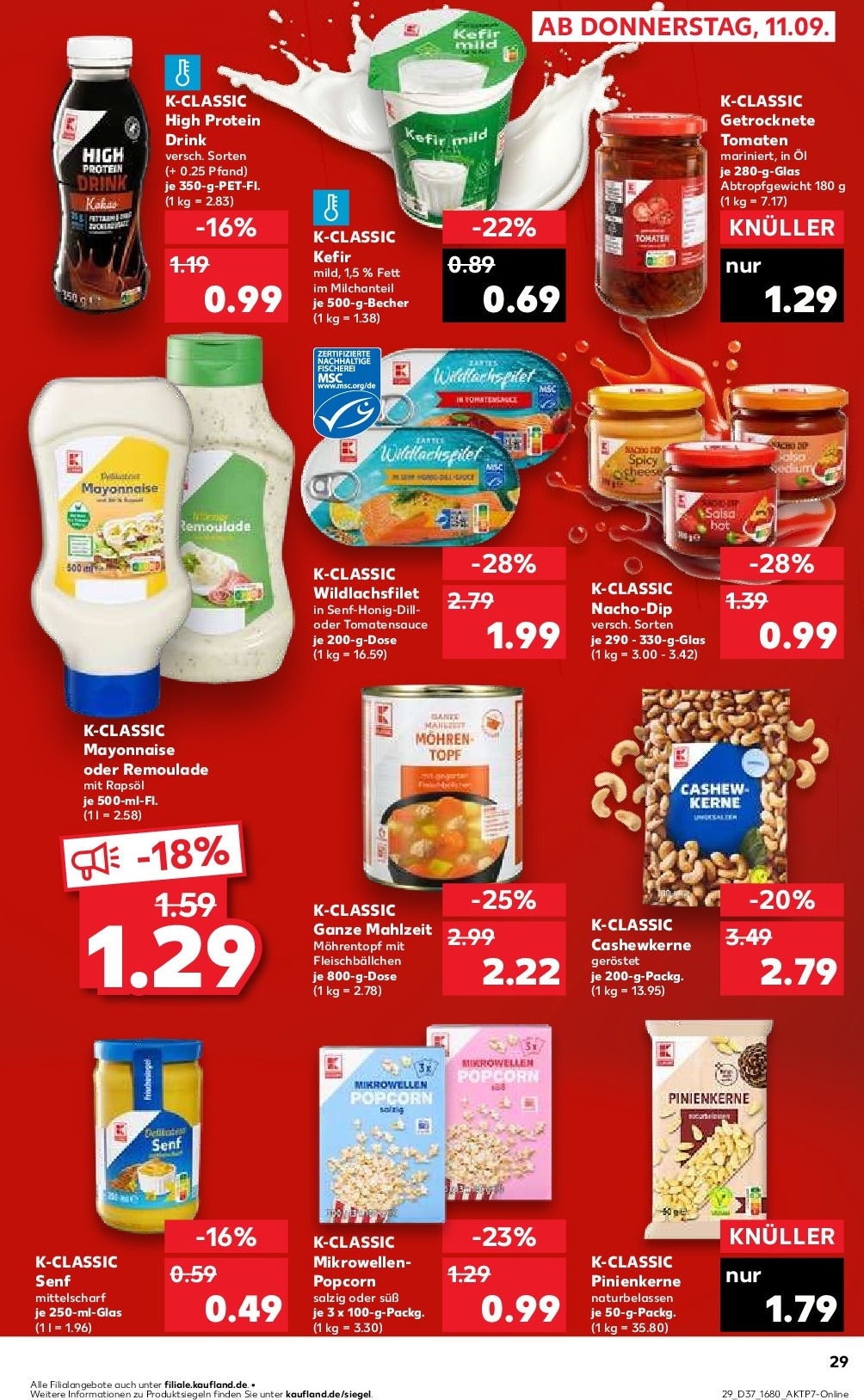 kaufland - Kaufland-Prospekt gültig vom 15.09. bis 17.09. - page: 29