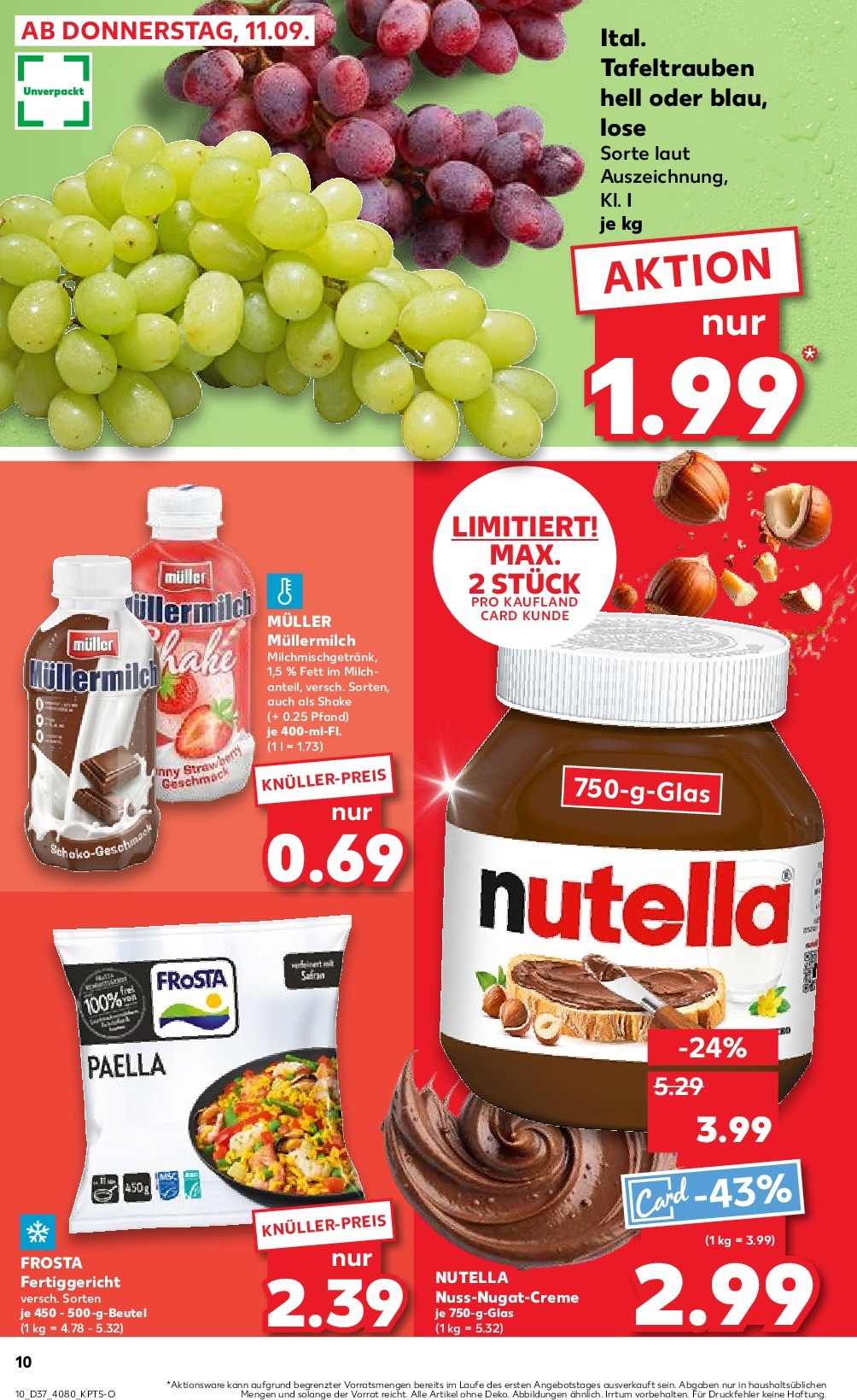 kaufland - Kaufland-Prospekt gültig vom 15.09. bis 17.09. - page: 10