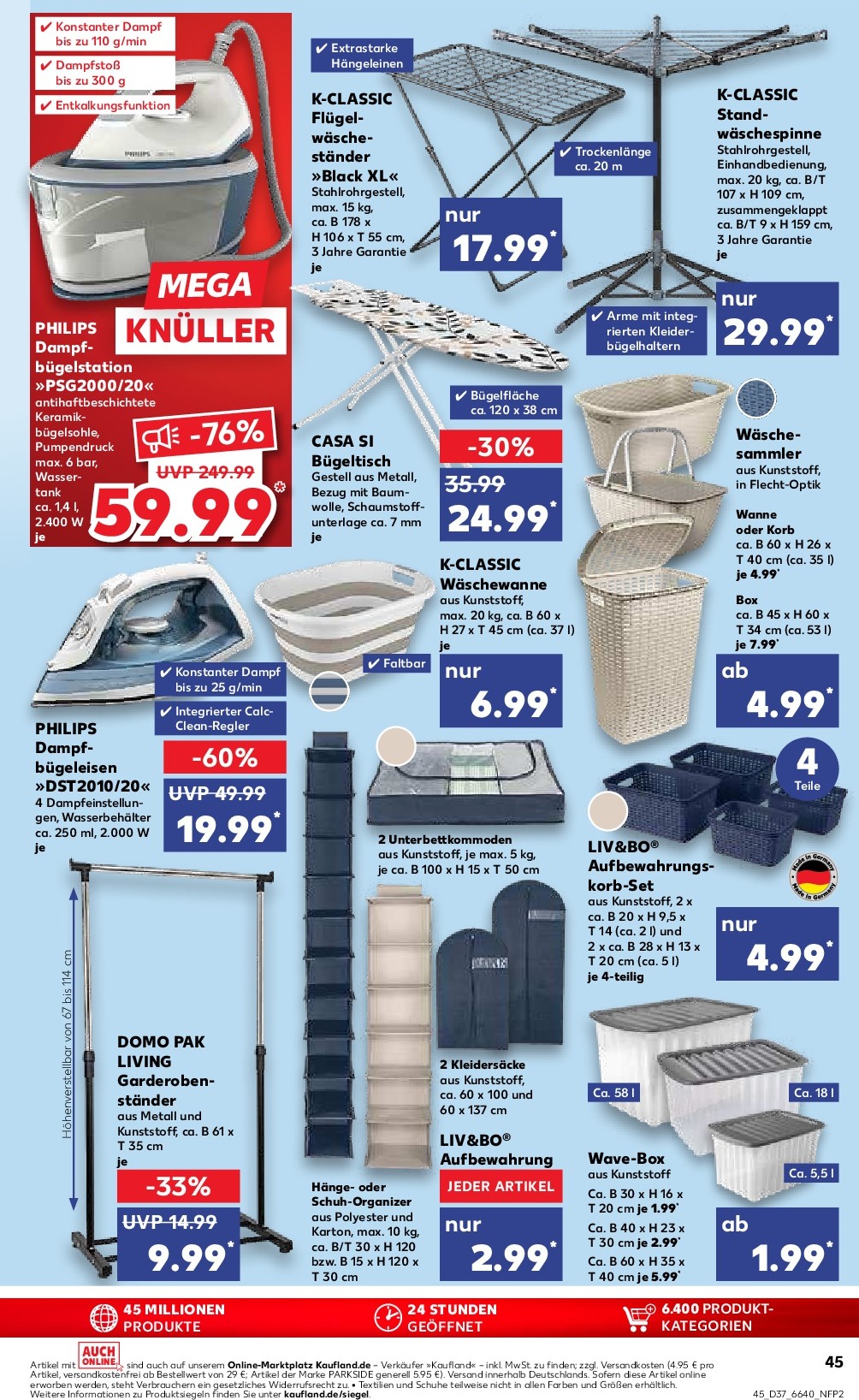kaufland - Kaufland-Prospekt gültig vom 15.09. bis 17.09. - page: 45