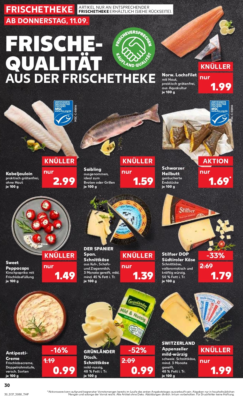 kaufland - Kaufland-Prospekt gültig vom 15.09. bis 17.09. - page: 30