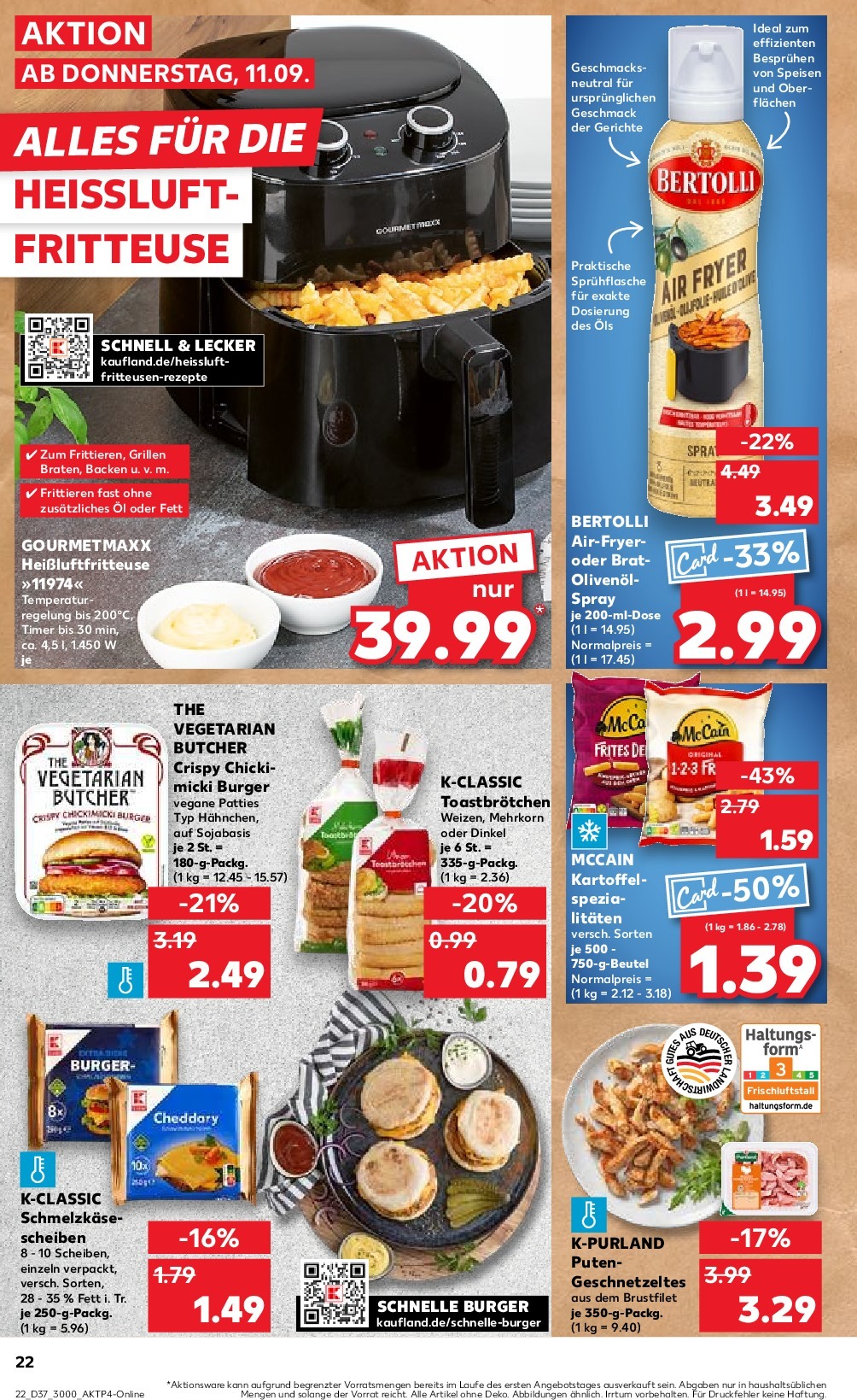 kaufland - Kaufland-Prospekt gültig vom 15.09. bis 17.09. - page: 22