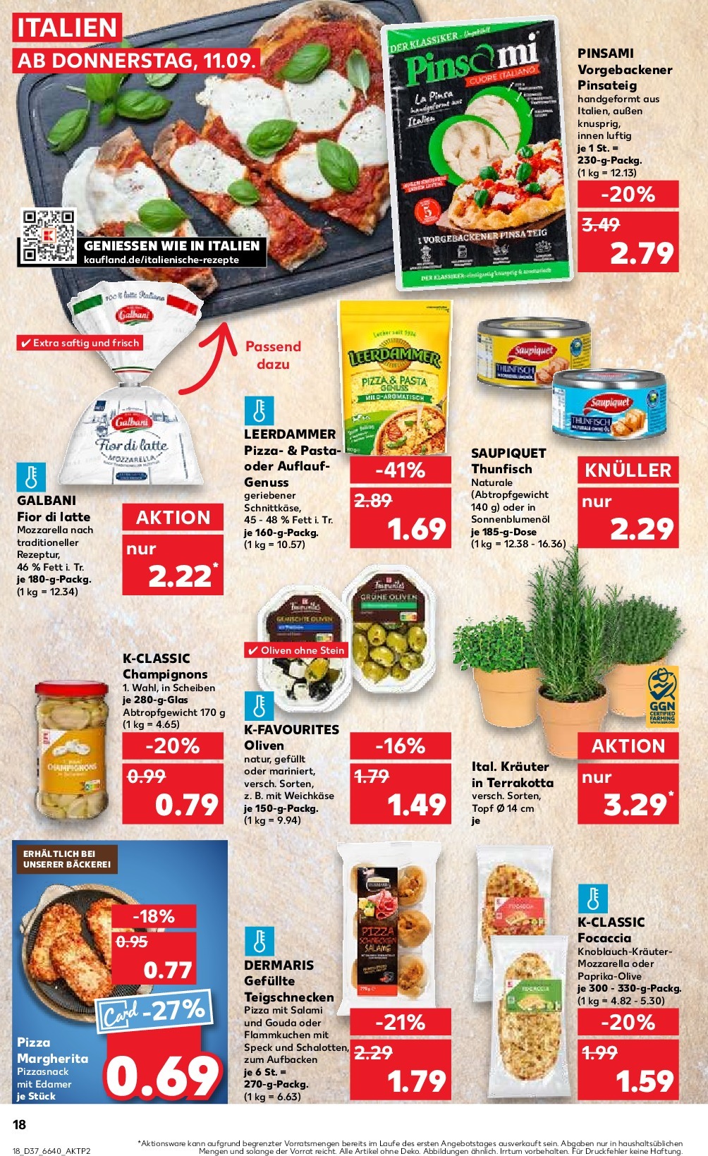 kaufland - Kaufland-Prospekt gültig vom 15.09. bis 17.09. - page: 18