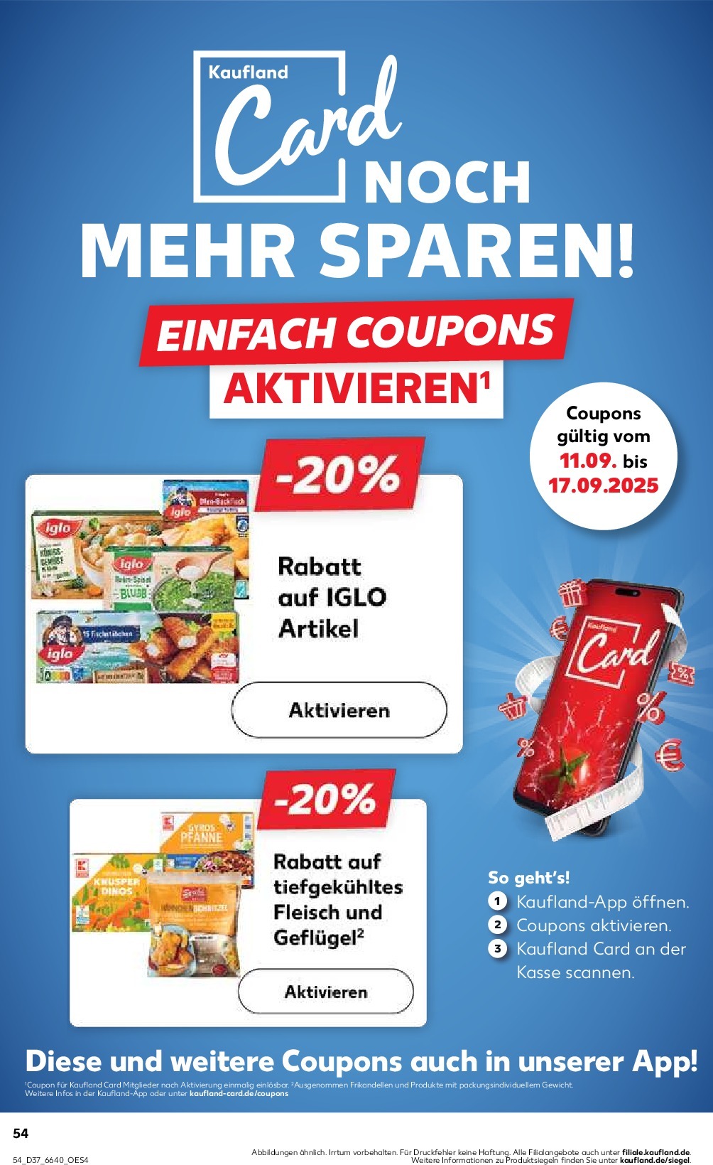 kaufland - Kaufland-Prospekt gültig vom 15.09. bis 17.09. - page: 54