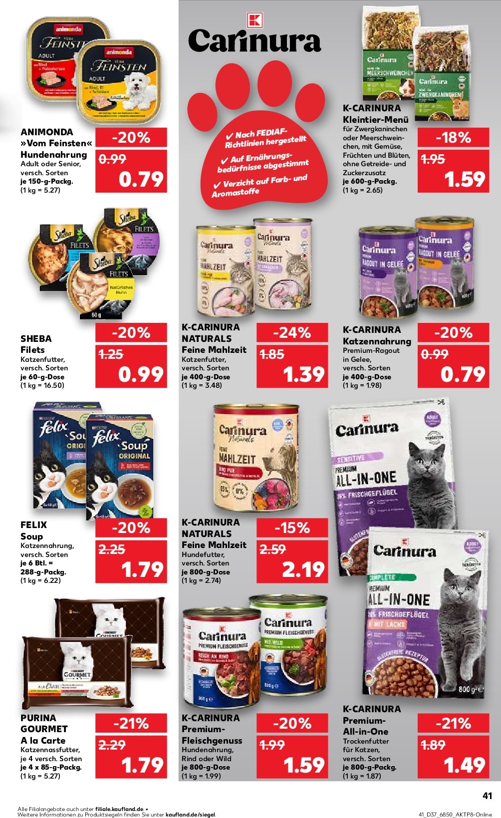 kaufland - Kaufland-Prospekt gültig vom 15.09. bis 17.09. - page: 41