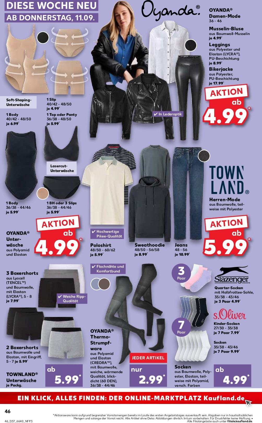 kaufland - Kaufland-Prospekt gültig vom 15.09. bis 17.09. - page: 46
