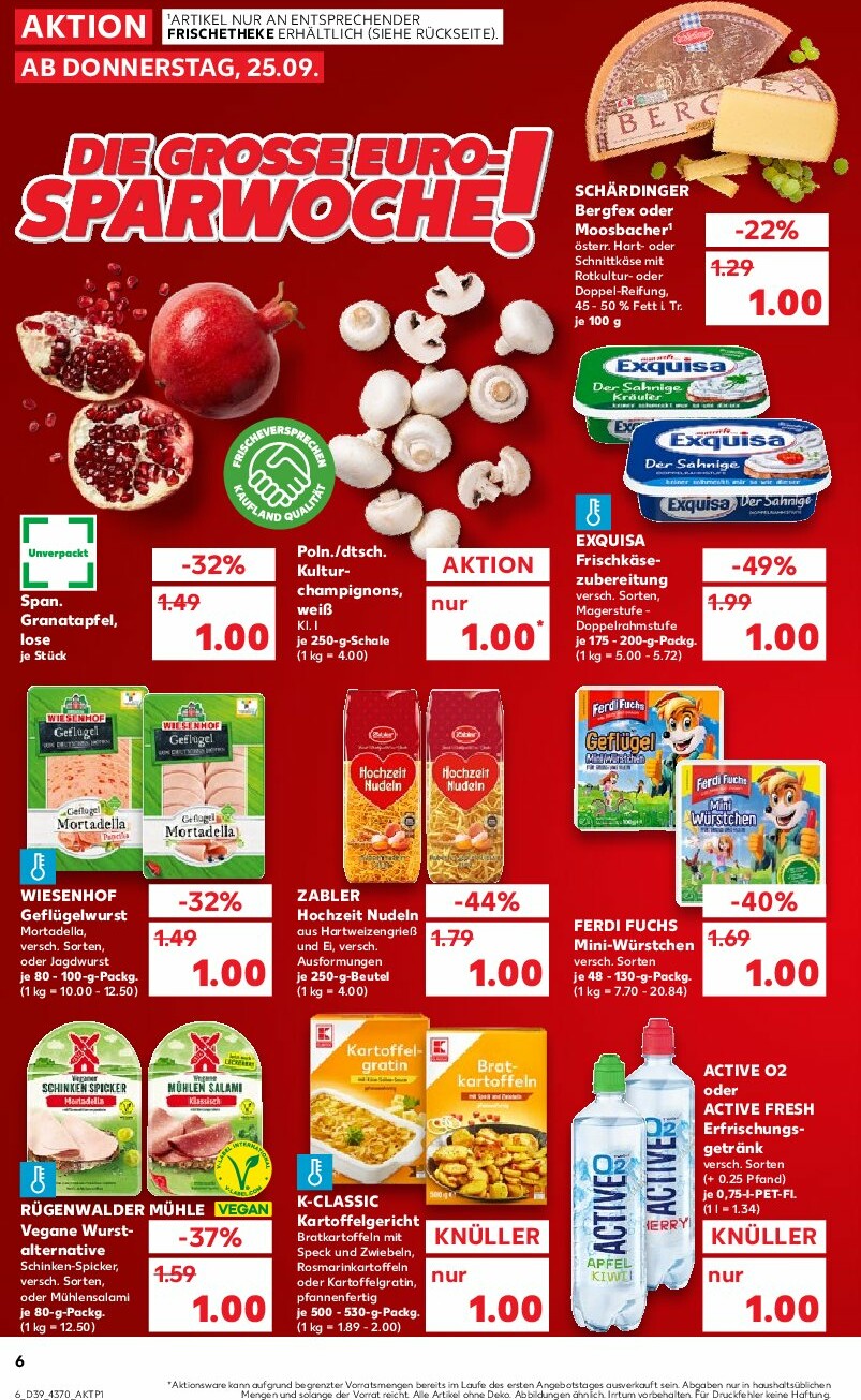 kaufland - Kaufland-Prospekt gültig vom 25.09. bis 01.10. - page: 6