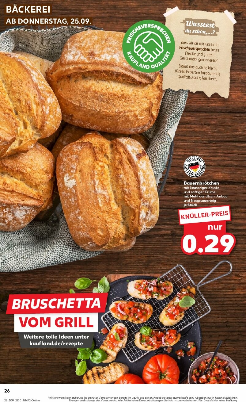 kaufland - Kaufland-Prospekt gültig vom 25.09. bis 01.10. - page: 26