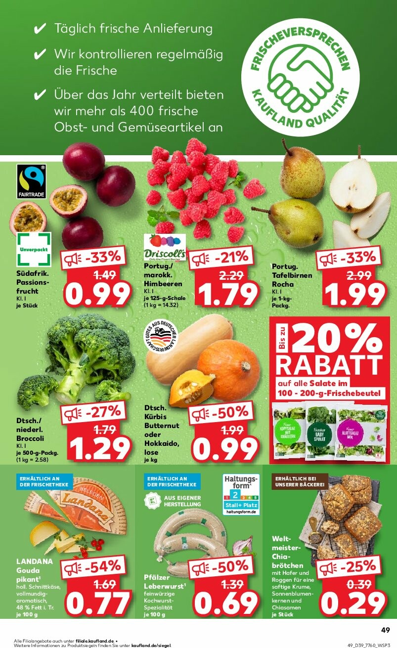 kaufland - Kaufland-Prospekt gültig vom 25.09. bis 01.10. - page: 49