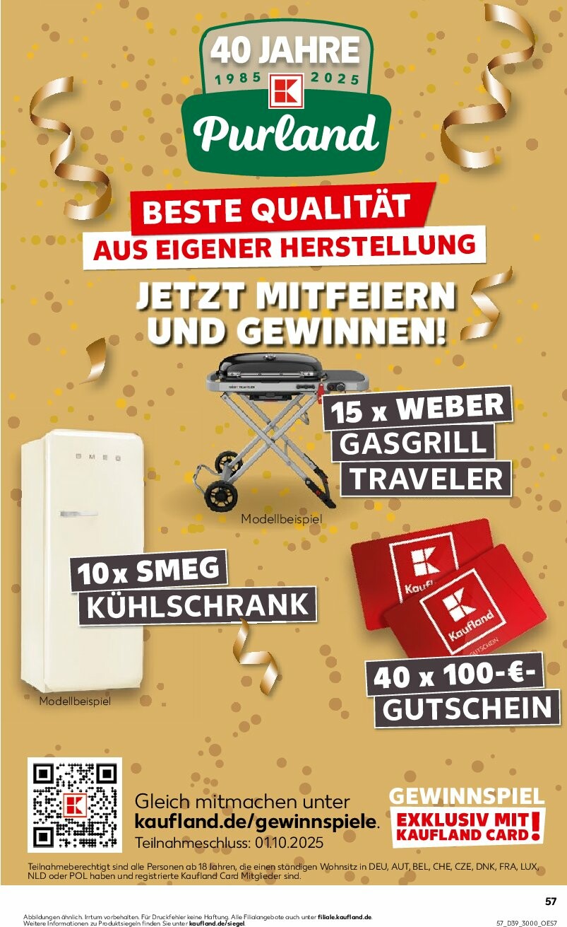 kaufland - Kaufland-Prospekt gültig vom 25.09. bis 01.10. - page: 57