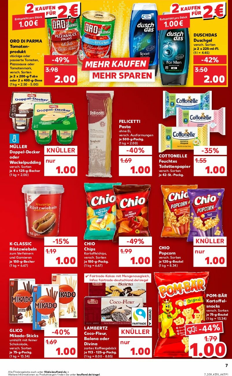 kaufland - Kaufland-Prospekt gültig vom 25.09. bis 01.10. - page: 7