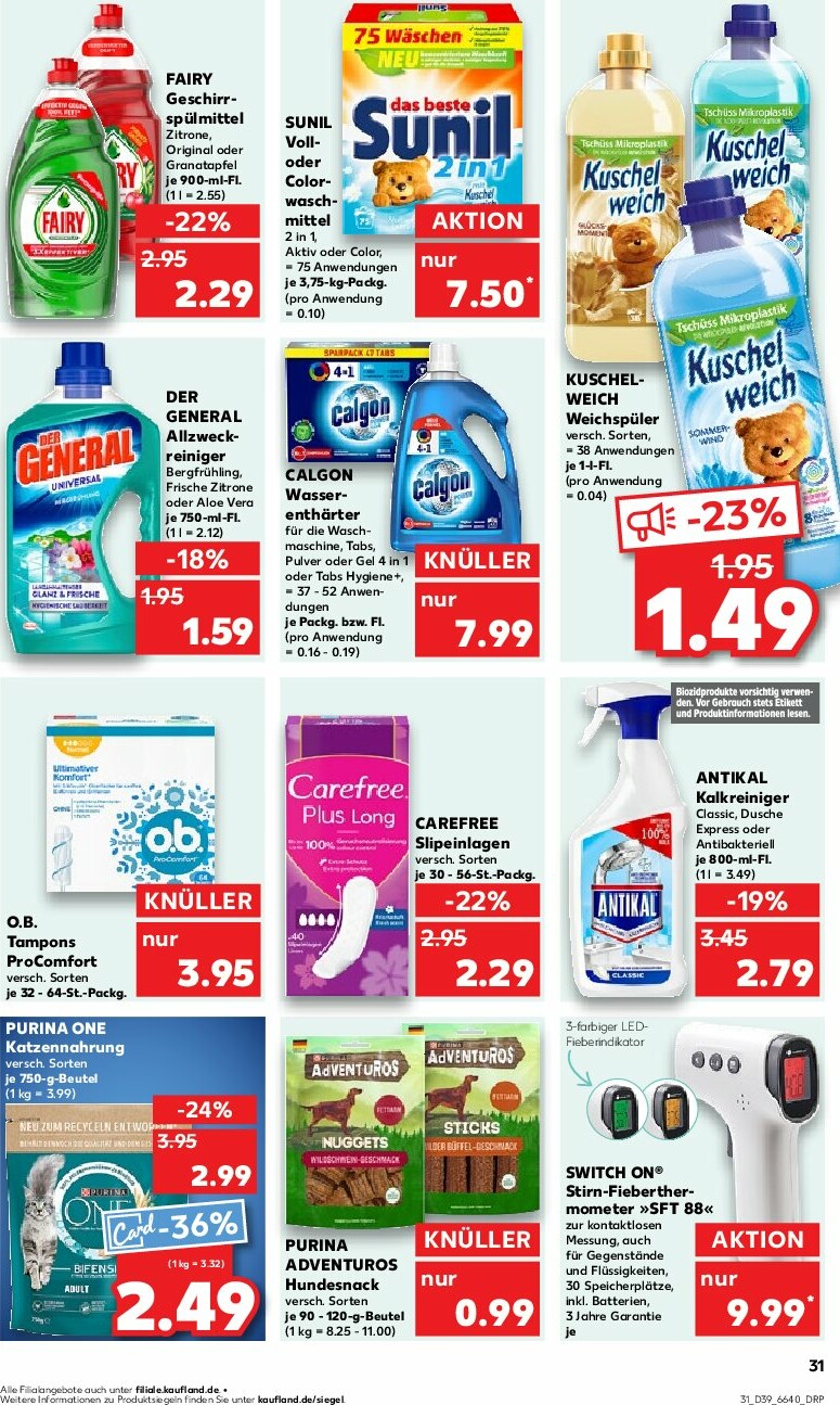 kaufland - Kaufland-Prospekt gültig vom 25.09. bis 01.10. - page: 31