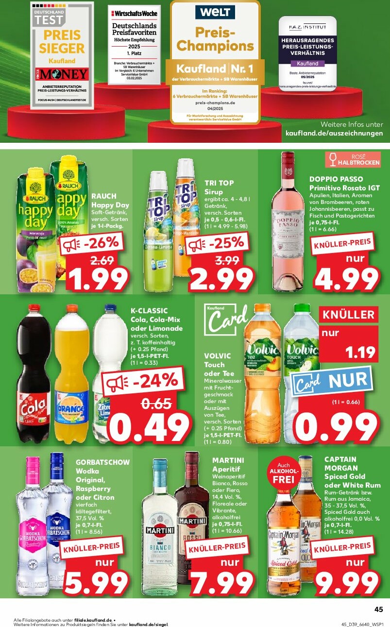 kaufland - Kaufland-Prospekt gültig vom 25.09. bis 01.10. - page: 45
