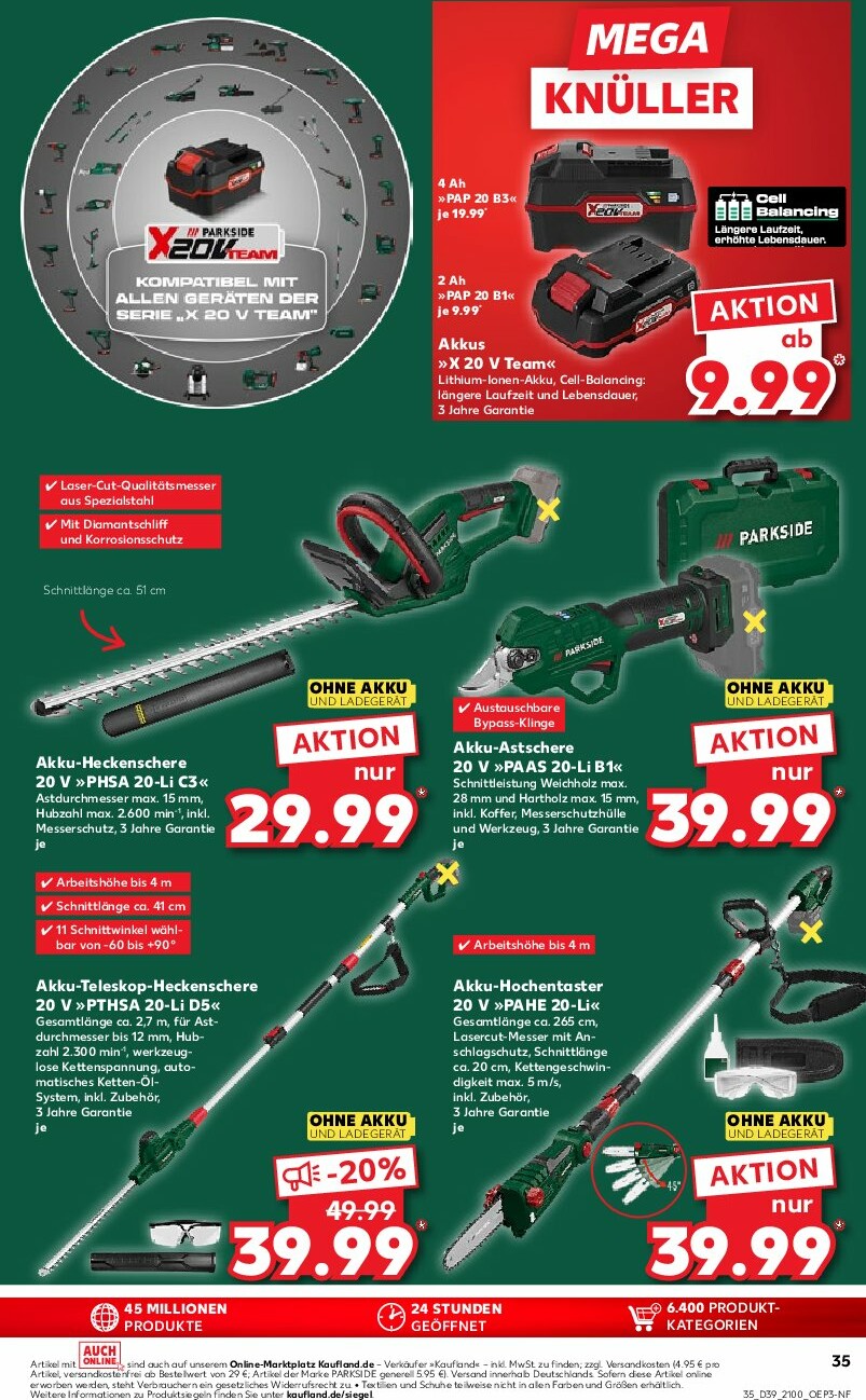 kaufland - Kaufland-Prospekt gültig vom 25.09. bis 01.10. - page: 35