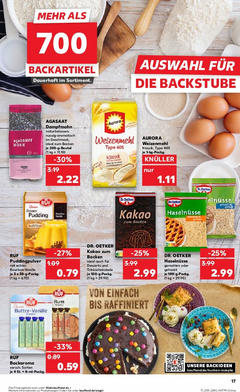 kaufland - Kaufland-Prospekt gültig vom 25.09. bis 01.10. - page: 17