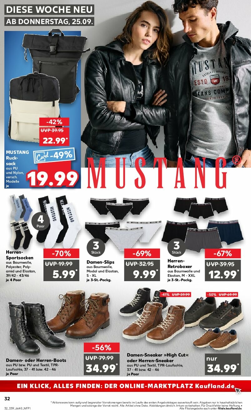 kaufland - Kaufland-Prospekt gültig vom 25.09. bis 01.10. - page: 32