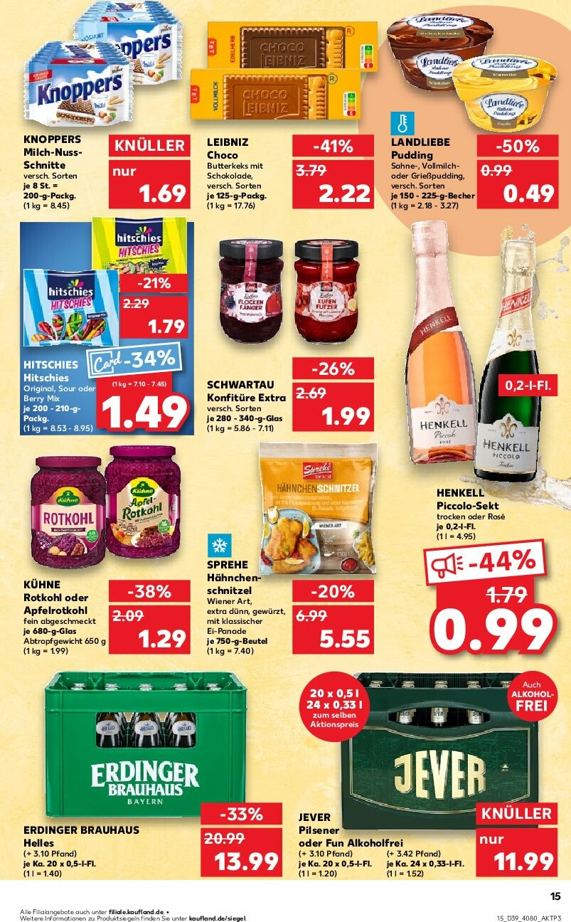 kaufland - Kaufland-Prospekt gültig vom 25.09. bis 01.10. - page: 15