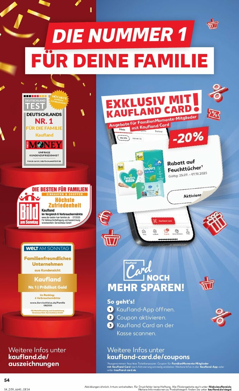 kaufland - Kaufland-Prospekt gültig vom 25.09. bis 01.10. - page: 54