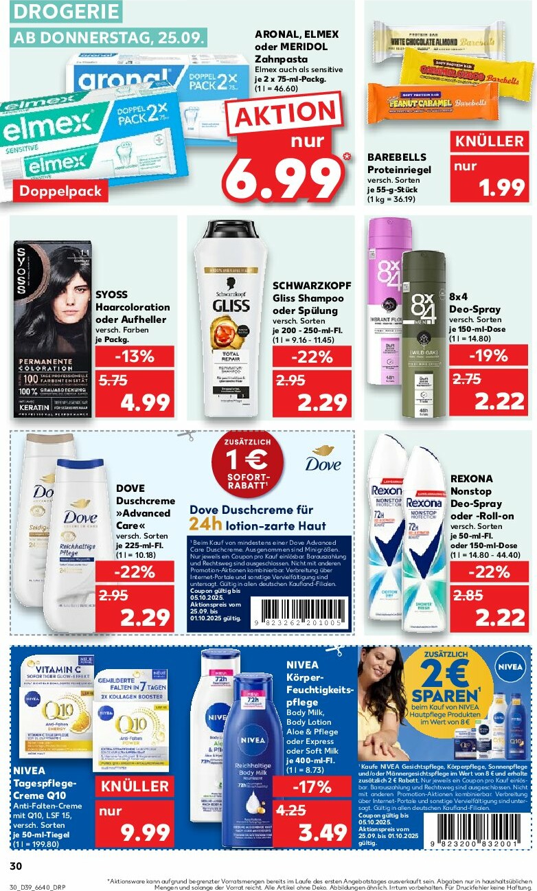 kaufland - Kaufland-Prospekt gültig vom 25.09. bis 01.10. - page: 30