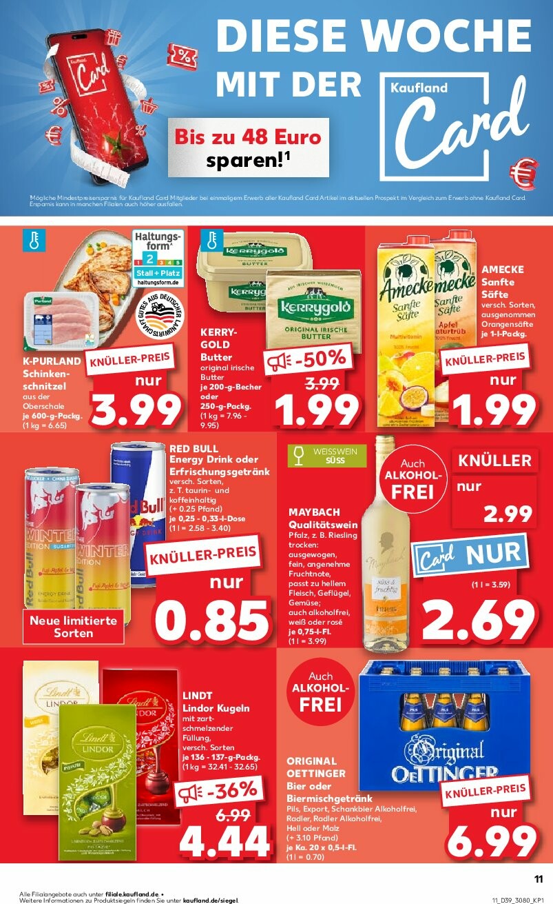 kaufland - Kaufland-Prospekt gültig vom 25.09. bis 01.10. - page: 11