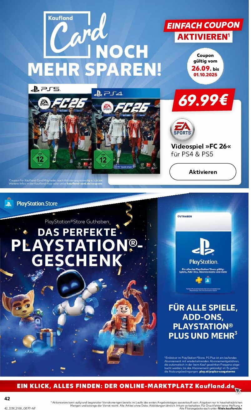 kaufland - Kaufland-Prospekt gültig vom 25.09. bis 01.10. - page: 42
