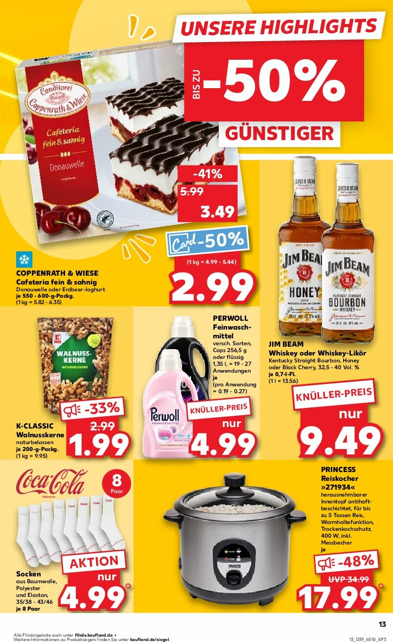 kaufland - Kaufland-Prospekt gültig vom 25.09. bis 01.10. - page: 13