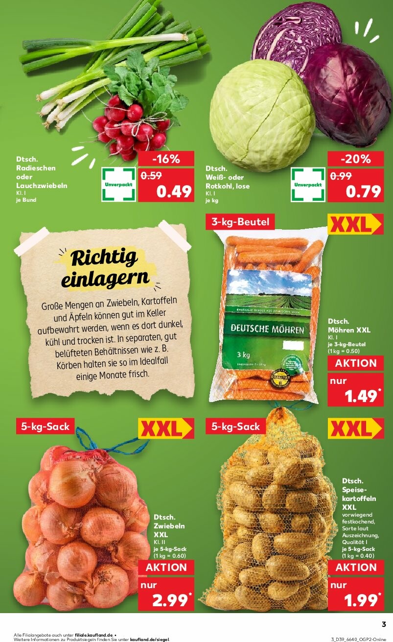 kaufland - Kaufland-Prospekt gültig vom 25.09. bis 01.10. - page: 3