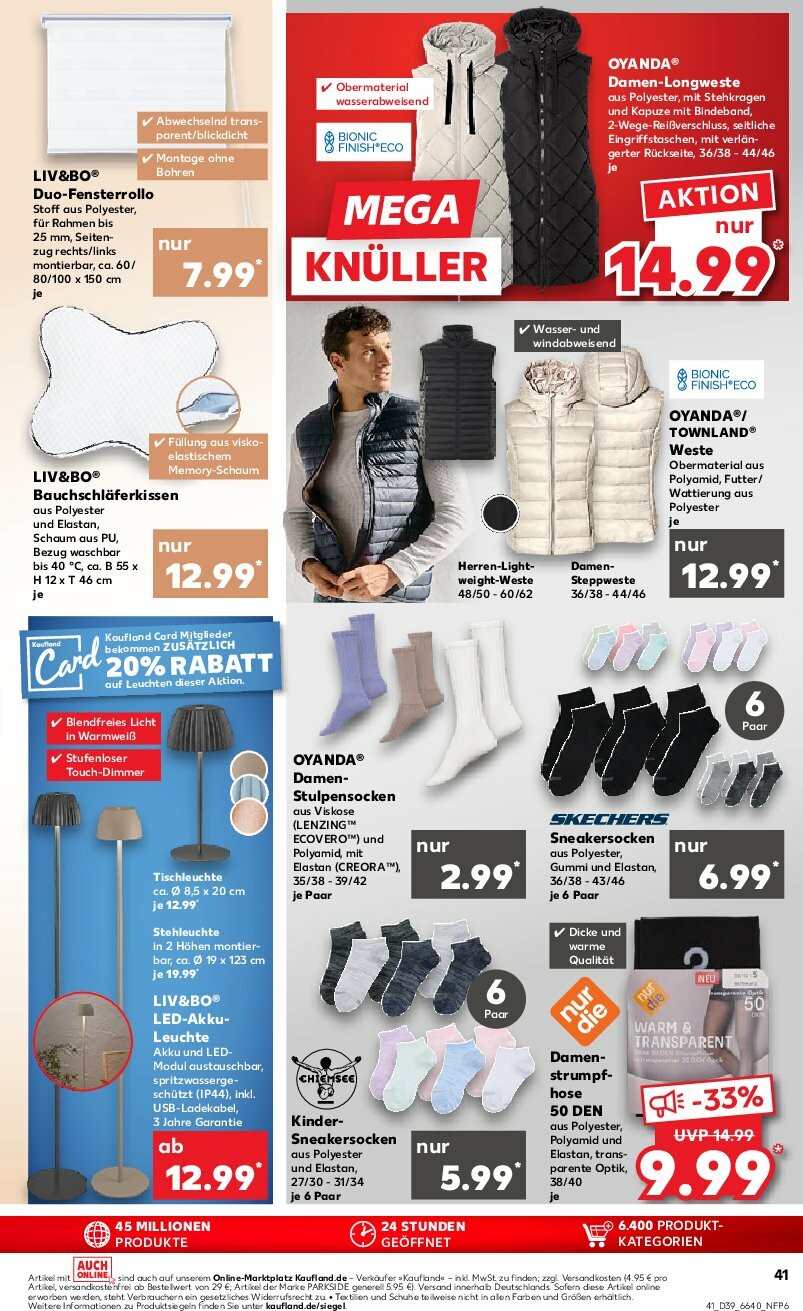 kaufland - Kaufland-Prospekt gültig vom 25.09. bis 01.10. - page: 41