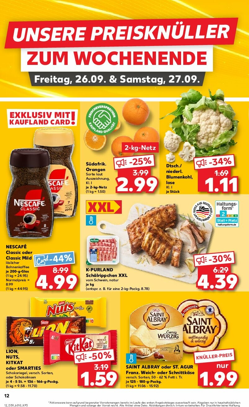 kaufland - Kaufland-Prospekt gültig vom 25.09. bis 01.10. - page: 12