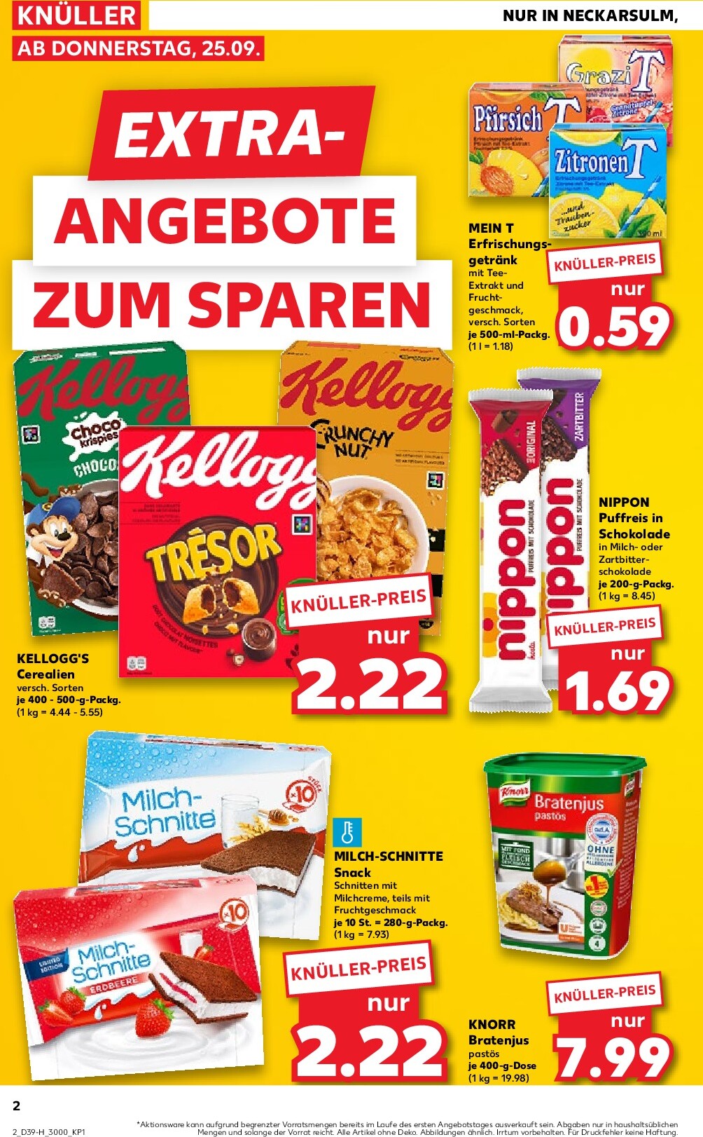 kaufland - Kaufland - Neckarsulm-Prospekt gültig vom 25.09. bis 01.10. - page: 2