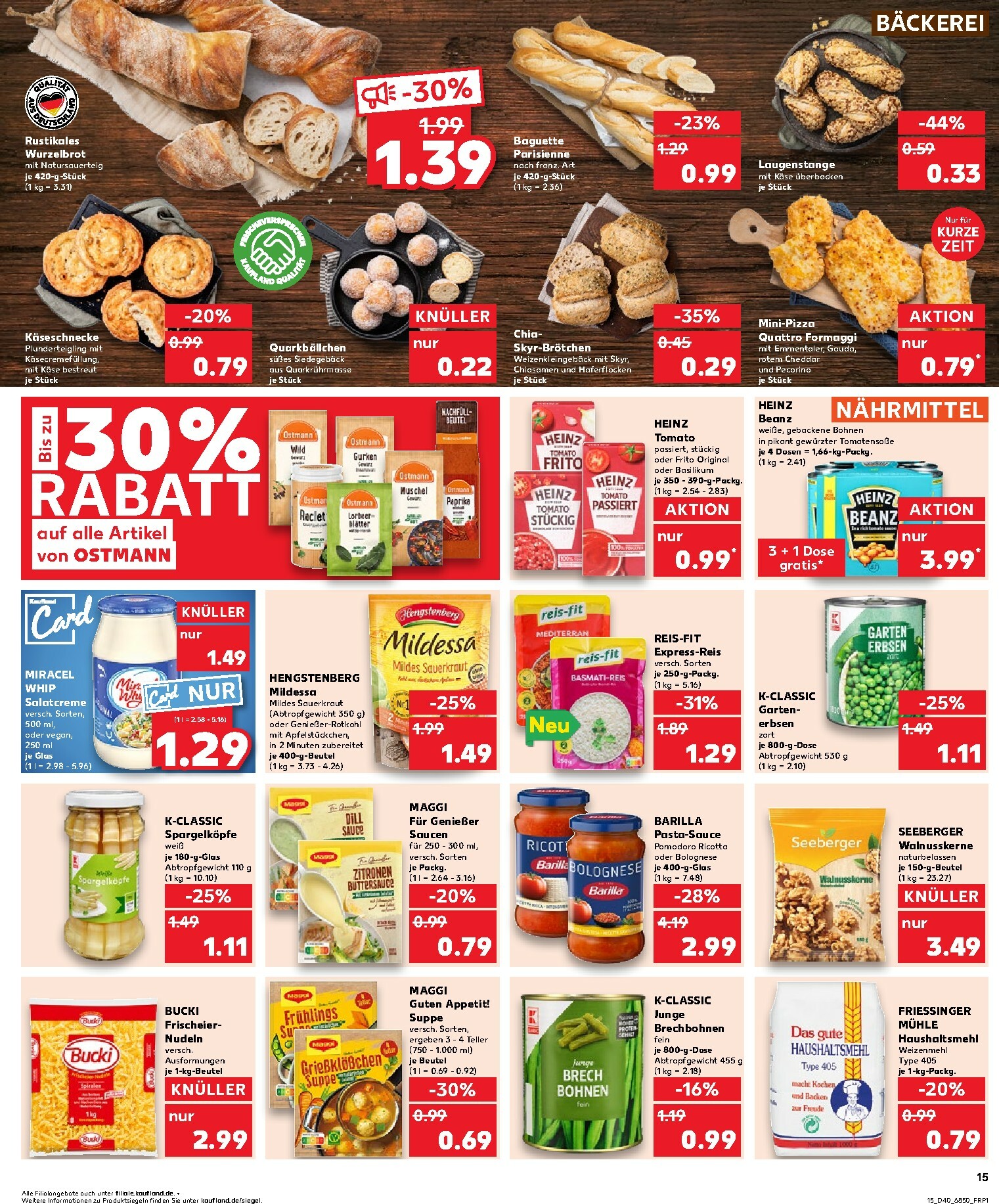 kaufland - Kaufland-Prospekt gültig vom 02.10. bis 08.10. - page: 15