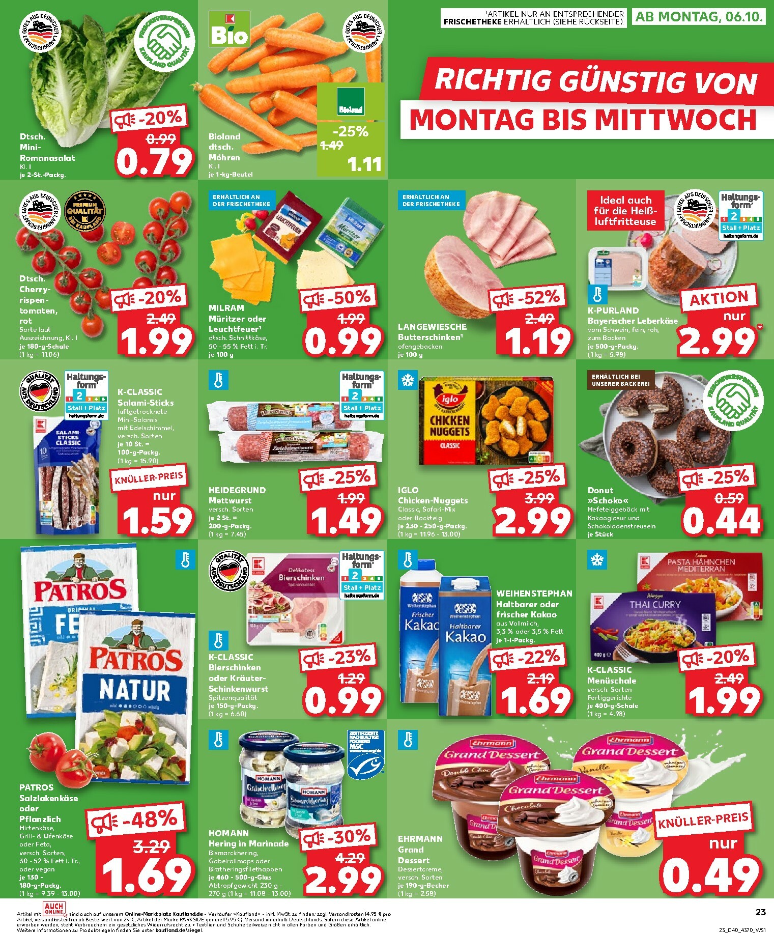 kaufland - Kaufland-Prospekt gültig vom 02.10. bis 08.10. - page: 23
