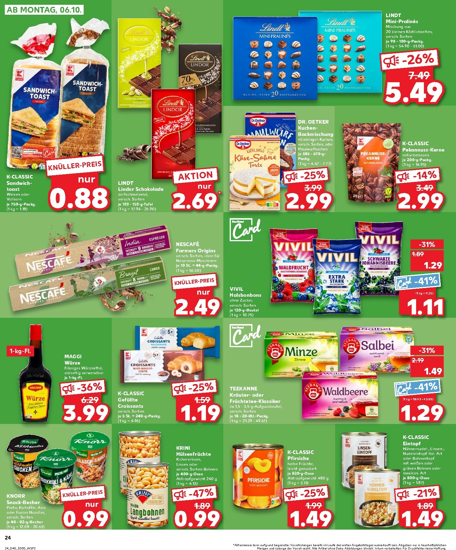 kaufland - Kaufland-Prospekt gültig vom 02.10. bis 08.10. - page: 24