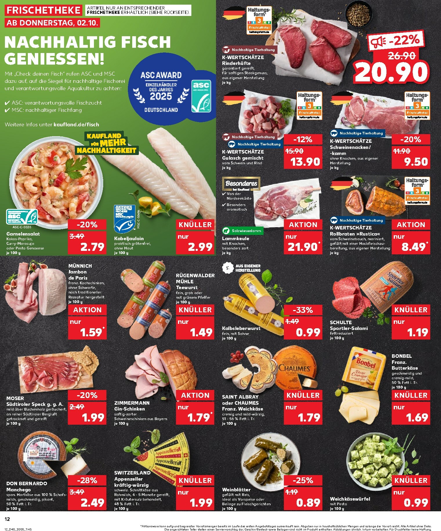kaufland - Kaufland-Prospekt gültig vom 02.10. bis 08.10. - page: 12