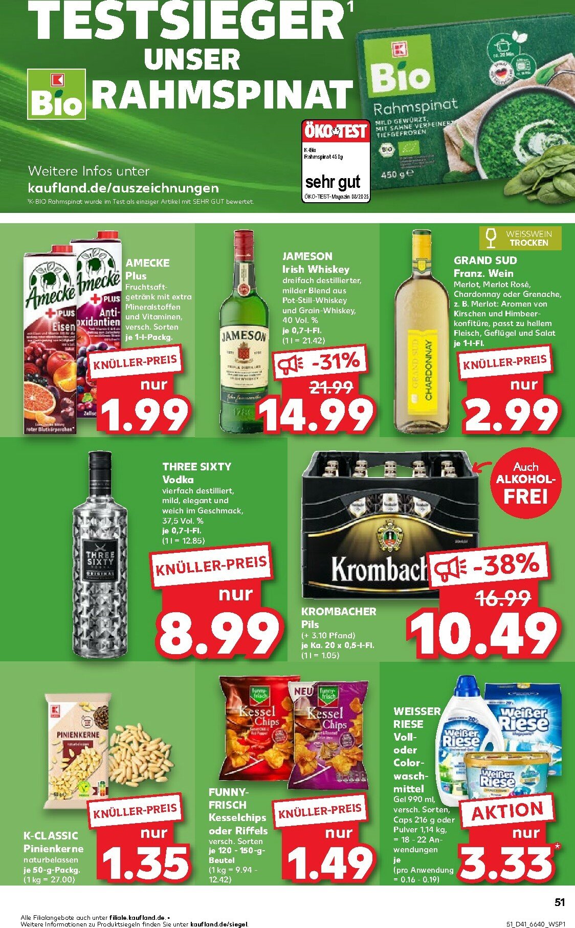 kaufland - Kaufland-Prospekt gültig vom 09.10. bis 15.10. - page: 51