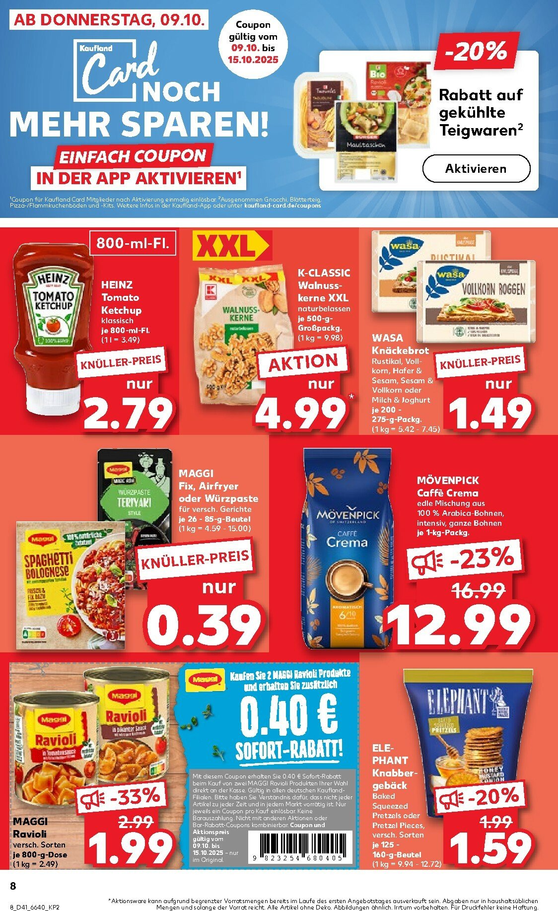 kaufland - Kaufland-Prospekt gültig vom 09.10. bis 15.10. - page: 8
