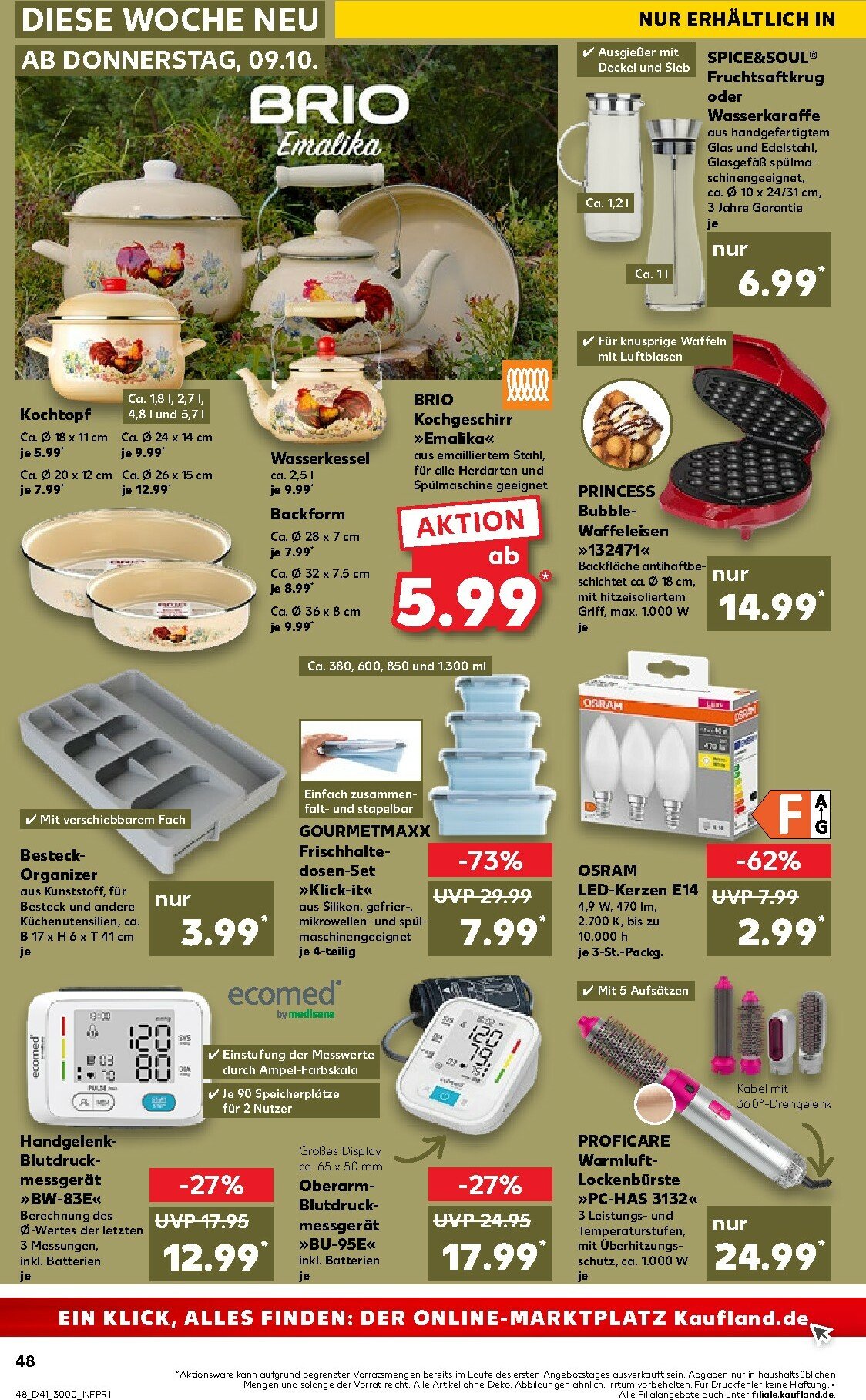kaufland - Kaufland-Prospekt gültig vom 09.10. bis 15.10. - page: 48