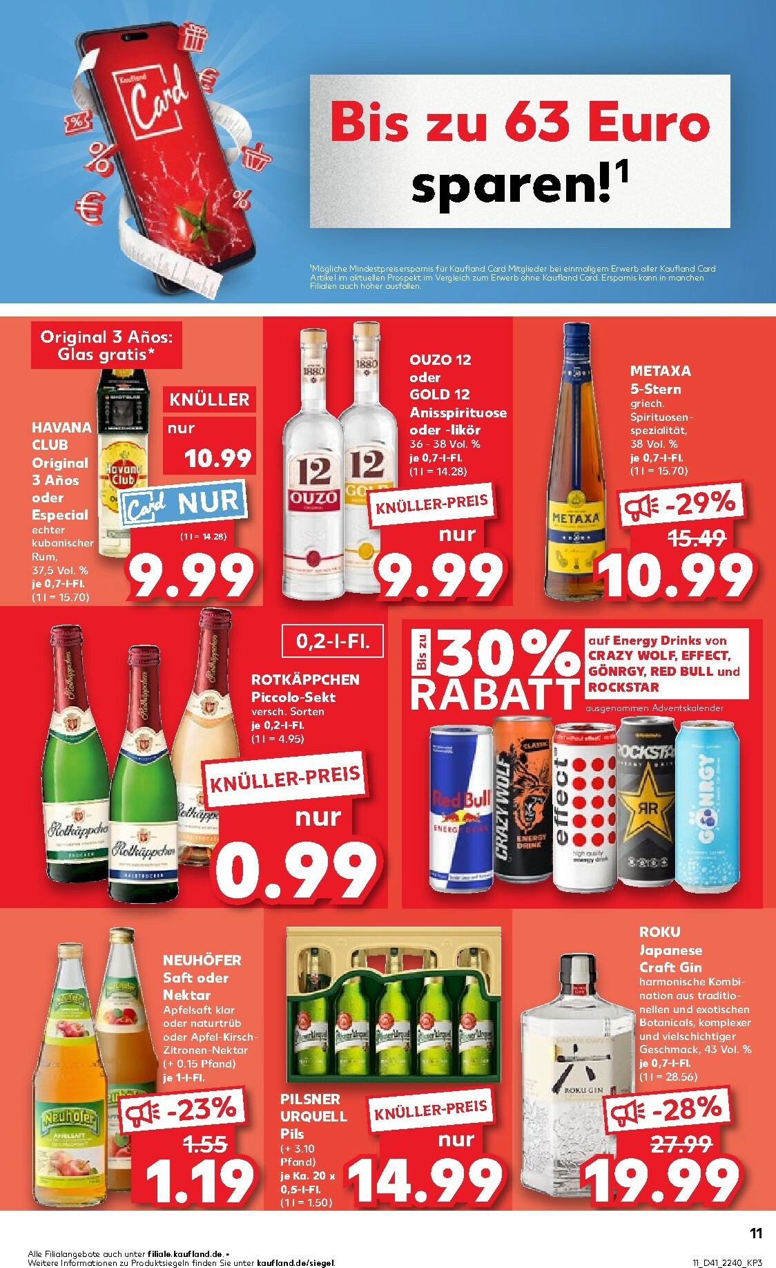 kaufland - Kaufland-Prospekt gültig vom 09.10. bis 15.10. - page: 11